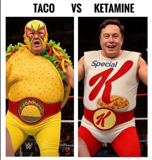 Taco vs. Ketamine